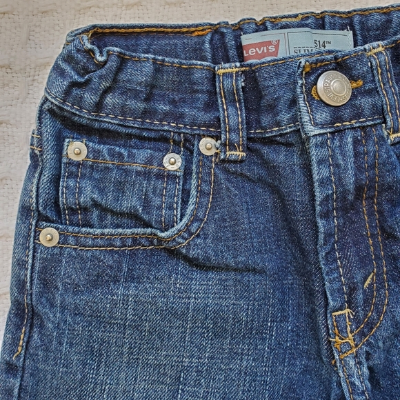 Levi's 514 Slim Straight Jeans, Boys, Size 6 - Picture 2 of 11